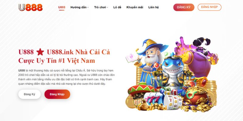 Truy cập website game chính thức của U888